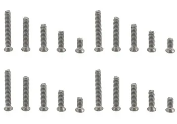 SC-5120 Titanium Conical Head M2 scew set SC-5120 Titanium Conical Head M2 scew set