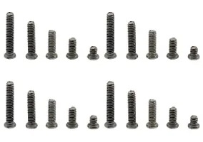 SC-5121 Titanium Chassis Screws (20) M2, Four Sizes