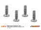 SC-5129e  7mm (x4) screw set. Body float adjustment screws M2