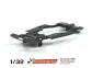 SC-6639a 'R Series'  'Hard'  black Chassis for Porsche 935