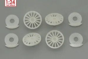 SC-7615 Wheel Inserts,  BBS 15 Spoke, 21mm Diameter