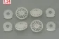 SC-7615 Wheel Inserts,  BBS 15 Spoke, 21mm Diameter