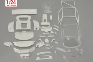 SC-7616 Audi GT3 spare body parts.