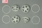 SC-7619 wheel inserts for modern GT 5 spoke.