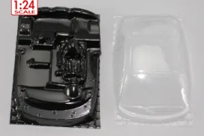 SC-7906 BMW Z4 GT3 lexan glass and interior.