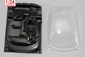 SC-7906 BMW Z4 GT3 lexan glass and interior.