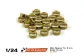 SC-8111C  Axle spacers 3mm X 1.5mm brass X 20.