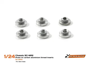 SC-8414 NR 2 inserts for carbon mounts. SC-8414 NR 2 inserts for carbon mounts.