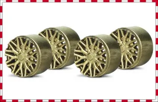 SIPA13G BBS F1 Plastic Inserts, Gold (F1 Hub)