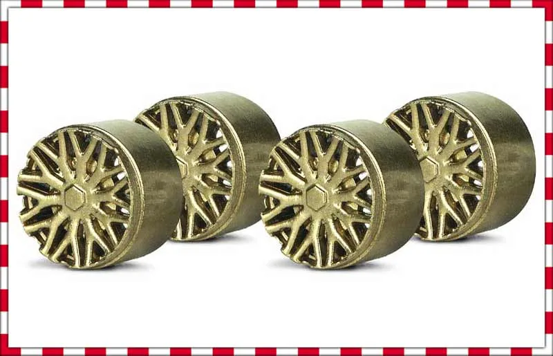 SIPA13G BBS F1 Plastic Inserts, Gold (F1 Hub)