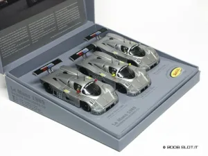 42-SICA05W Mercedes Sauber C9's (3) LM 1989