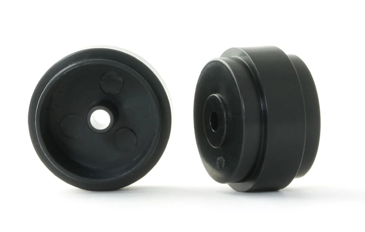 SIW1731005P Plastic Ã¸17.3x10x0.5 light wheels black 0.85g (4x)