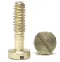 SICH52 Brass Screw (10) 2.2mm x 8mm large head