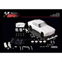 S-401C CAPRI Full white body kit with lexan cockpit + wheel inserts