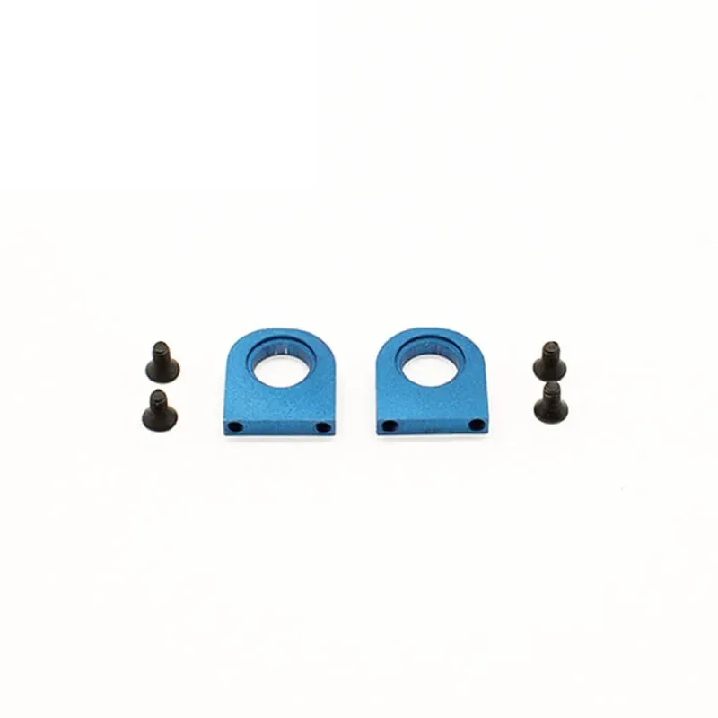 S-606 Aluminum front axle holders + screws (x2)
