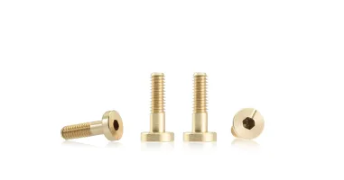 S-132A2	Metric brass screw flat head 4.5mm x 9.2mm – LONG (x6)