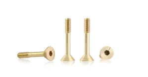 S-137A2 Suspension brass screw M2 sink head 4.5mm x 11.5mm – LONG (x4)