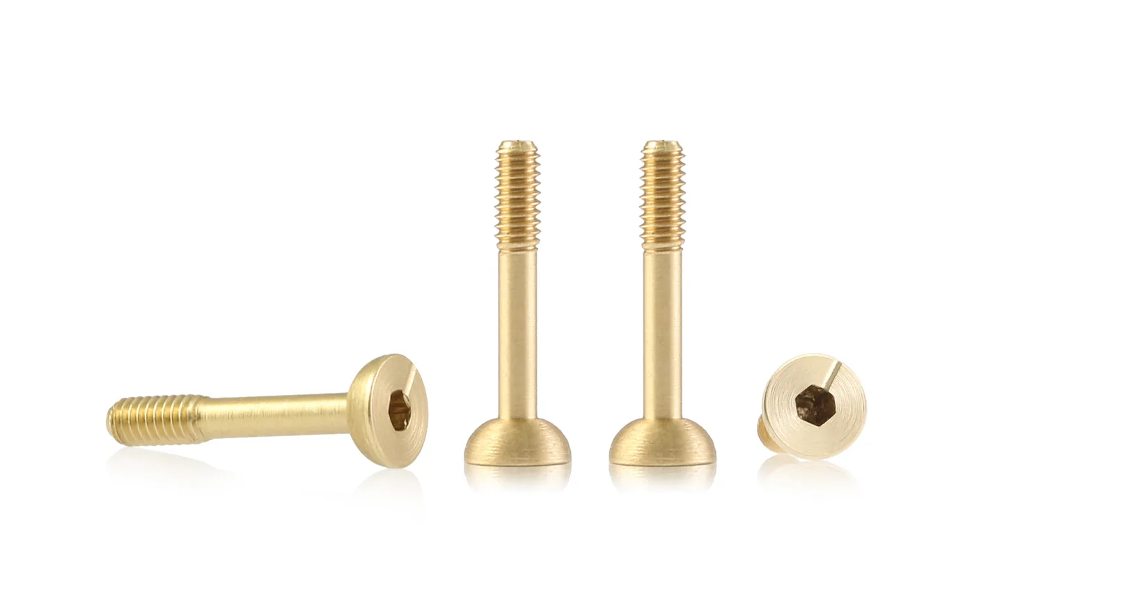 S-138B2 Suspension brass screw M2 spherical head 4.25mm x 11.5mm – LONG (x4)