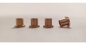 S-142 Brass adapter for ball bearings from 3mm axle to 3/32” axle (x4)