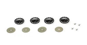 S-324O Porsche 911 GT1 set BLACK OZ inserts + photo-etched + aluminum nuts