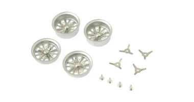 S-623S GT40 MK2 painted assembled inserts SILVER