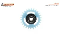 SC-1166R 26t Nylon Anglewinder Spur Gear, 3/32" axle