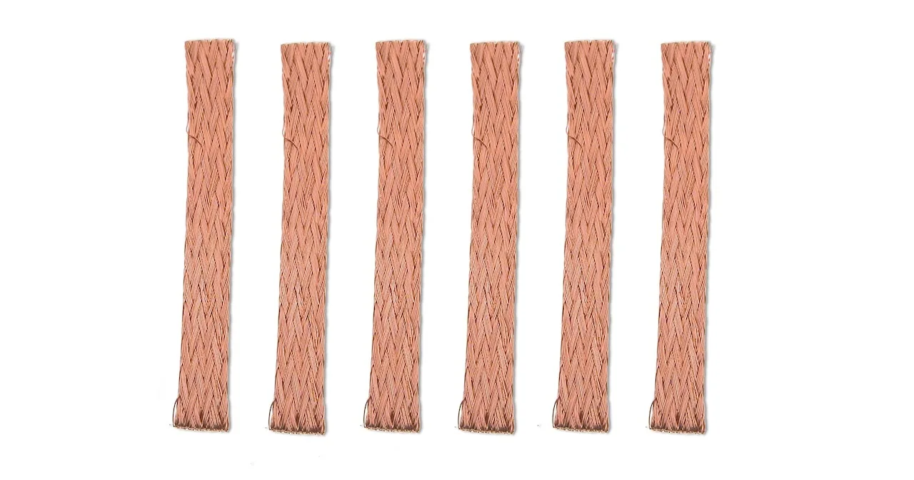 SC-1636 Super thin copper braid 7cm