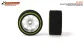 SC-2013 Sponge Wheel 20,5x11mm ø15 hub, 3mm axle, Procomp 2 for Revoslot cars