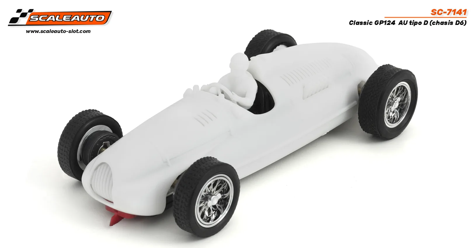 SC-7141 Classic GP124 Auto Union type D (chassis D6)