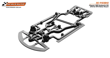 SC-9123B12 Chassis 3DP Scaleauto M8 GTE